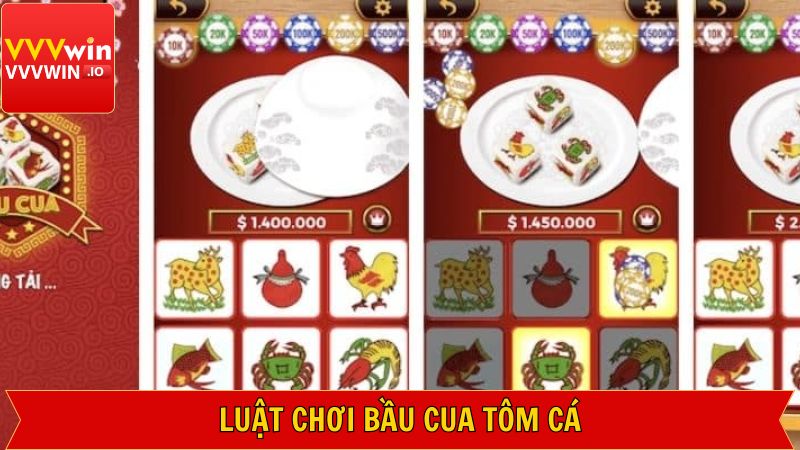Bầu Cua Tôm Cá - Tựa Game Đổi Thưởng Hấp Dẫn Trên Vvvwin 3 Luật chơi của bầu cua tôm cá nên nắm rõ