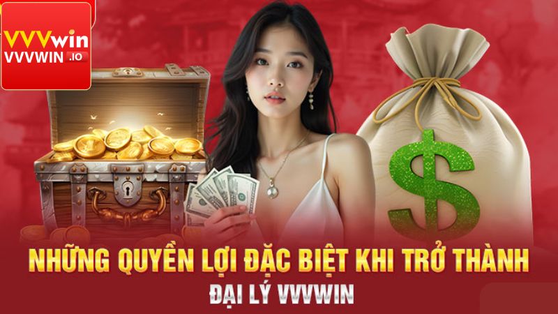 Lợi ích hấp dẫn về doanh thu cùng đại lý Vvvwin 